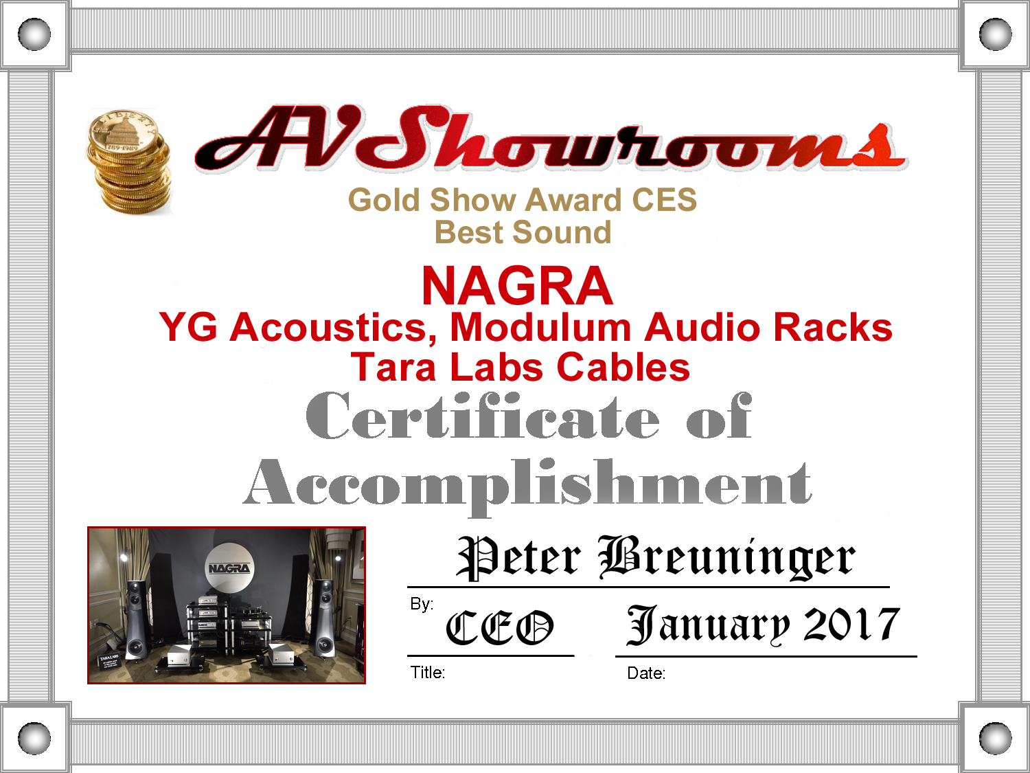 NAGRA CES 2 2017